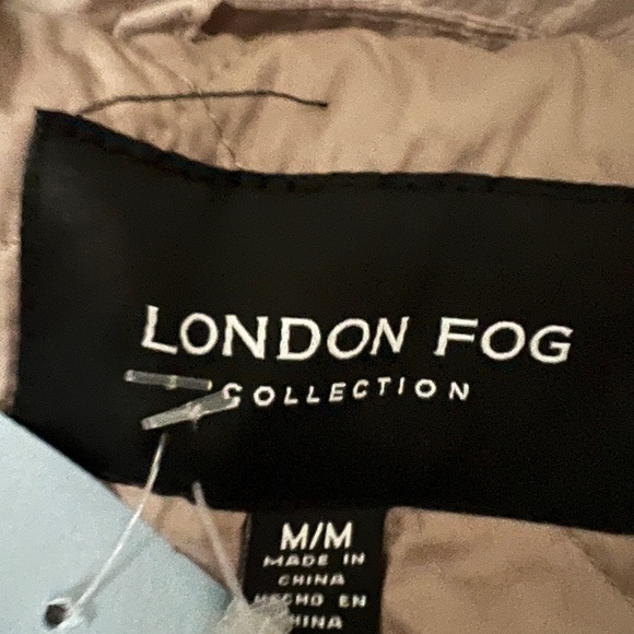 Women's London Fog Quilted Coat Jacket M - New w/o tags - Picture 4 of 8
